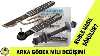 Bisiklette Arka Göbek Mili Nasıl Değiştirilir? Arka Göbek Bakımı/Bisiklette Ruble Nasıl Sökülür?