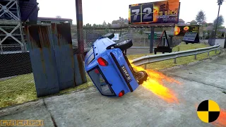 GTA 4 CRASH TESTING REAL CAR 398