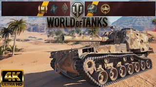 M53/M55 - Sand River map - 4,9K Damage - 4 Kills World of Tanks