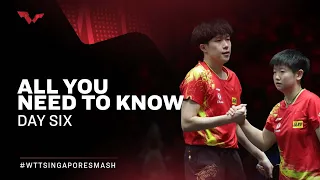 All you need to know | Day 6 of Singapore Smash 2022