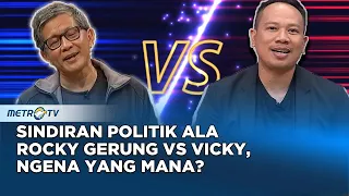 Q&A - Kompilasi 'Chuaks' dari Rocky Gerung dan Vicky Prasetyo