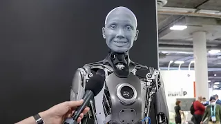 Ameca the Humanoid Robot at CES 2022