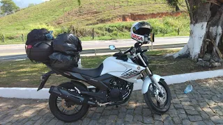 VIAGEM DE MOTO PARA BAHIA DE FAZER 250