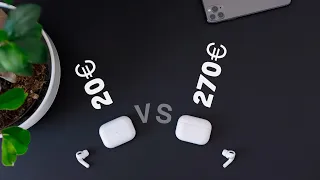 20€ Airpods Pro  vs.  270€ Airpods Pro | Wie gut sind FAKES?