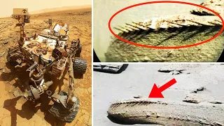 1 minuta temu! Łazik Nasa Curiosity odkrył na Marsie dziwną skałę przypominającą kość!