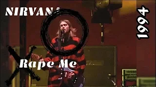 Nirvana Barcelona 1994 - Rape Me (Great Quality) [Partial Version]