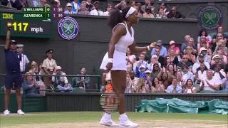 2015 Day 8 Highlights, Serena Williams vs Victoria Azarenka quarter-final