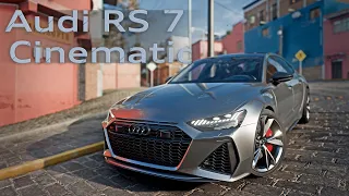 Cinematic Audi RS 7 Sportback  Forza Horizon 5 [4K]