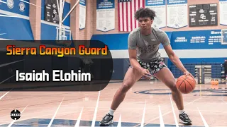 California Class 2024 No.1 Guard Isaiah Elohim Workout With Dash