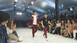 Avel Bacudio x Alden Richards at the 5th Anniversary of Panasonic Manila Fashion Festival