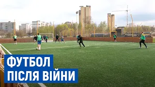Післявоєнний футбол: гравці ФК "Чернігів" відновлюють тренувальний процес