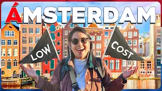 Tengo poco dinero y estoy en Ámsterdam 🇳🇱😟 ¿qué hacer? Guía BARATA de 3 días ✅