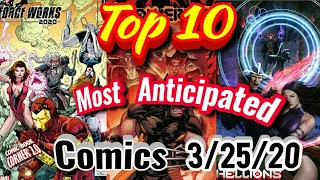 TOP 10 Most Anticipated Comic Books 3/25/20