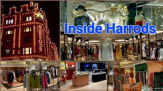 A look inside Harrods. The most expensive shopping center in the world, London,UK🇬🇧