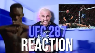 Alexander Volkanovski Reacts to INSANE Israel Adesanya KO at UFC 287