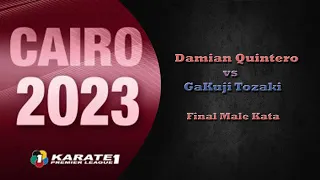 Damian Quintero Capdevila vs GaKuji Tozaki | Final Male Kata | Cairo 2023