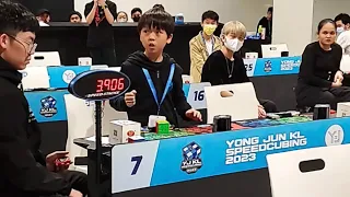 【Full Video】Yi Heng Wang（王艺衡）3x3 cube 4.69 World Record Average