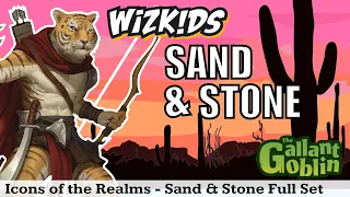 Sand & Stone Full Set Review - Icons of the Realms D&D Prepainted Minis