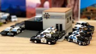 First Look | 1/64 CHP Central Command Hot Pursuit Greenlight Collectibles Diorama #Diecast