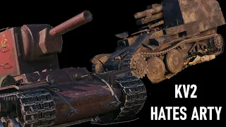 KV2 HATES ARTILLERY