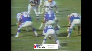 1976-9-19 Cincinnati Bengals @ Baltimore Colts (NBC Highlights)