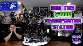 WIN This $2000 TRANSFORMER STATUE!  Nemesis Prime by Azure Sea, courtesy of Spec Fiction!