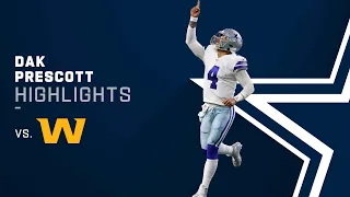 Dak Prescott Highlights from Week 16 | Dallas Cowboys