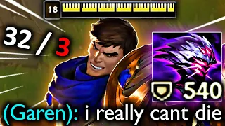 GAREN IS UNKILLABLE IN SEASON 13 (FULL TANK, 1v5)