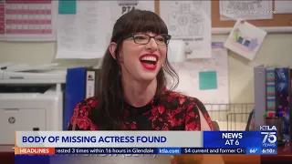 Missing actress found dead in Hollywood