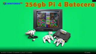 Very Clean 256gb Raspberry Pi 4 Gaming 2022 - Batocera