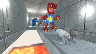 Deadly Tunnel | Escape from Creepy Monster - Animal Revolt Battle Simulator