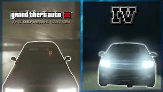 GTA 3 The Definitive Edition VS GTA IV