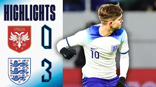 Serbia U21 0-3 England U21 | McAtee Brace & Elliott Strike Seal Away Win! | Highlights