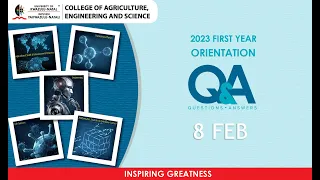 CAES Orientation 2023 - Q&A session - 8 Feb (English)