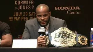 UFC 214 press conference: Daniel Cormier vs. Jon "Bones" Jones