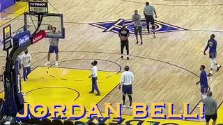 📺 Jordan Bell rejoins Warriors (had been out for personal reasons) + Kuminga, Moody, Mulder pregame