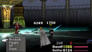 FFVIII Final Battle + ENDING {HD} (GF Summons Showcase & Spells) {Long Battle} HQ