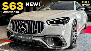 2024 MERCEDES AMG S63 800hp BRUTAL Sedan NEW V8 Sound FULL In-Depth Review Exterior Interior