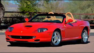 2001 Ferrari 550 Barchetta Pininfarina // Steve Todhunter Collection // Mecum Glendale 2021