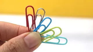 10 Amazing Tricks With Paper Clips That EVERYONE Should Know - Win Tips