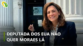Deputada dos EUA quer que país retire visto de Alexandre de Moraes: "Está nas mãos da Casa Branca"