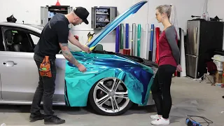 How-To Chrome Vinyl Wrap | With details and corners!
