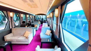 Riding the Japan's Brand-New Luxury Express Train from Nikko to Asakusa || Spacia X