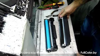 Инструкция по заправке картриджей HP 85A (CE285A)