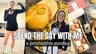 SPEND THE DAY WITH ME | a day in my life | back workout, farmer's market, & skating vlog