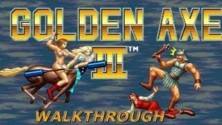 Arcade Longplay | Golden Axe: The Revenge of Death Adder / Golden Axe 3 |