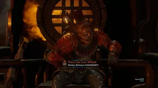 Taking the fortress of Gorgoroth Level 131 Shadow of War