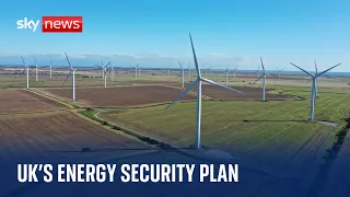 What does the UK's energy security plan mean for greenhouse gas emissions?