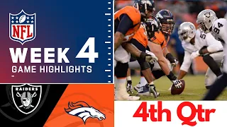 Las Vegas Raiders vs. Denver Broncos Full Game Highlights 4th Qtr | NFL Week 4, 2022