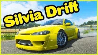 Nissan Silvia S15 Drift tune (How to Tune 2000 Nissan Silvia Spec-R for drift) Forza Horizon 4